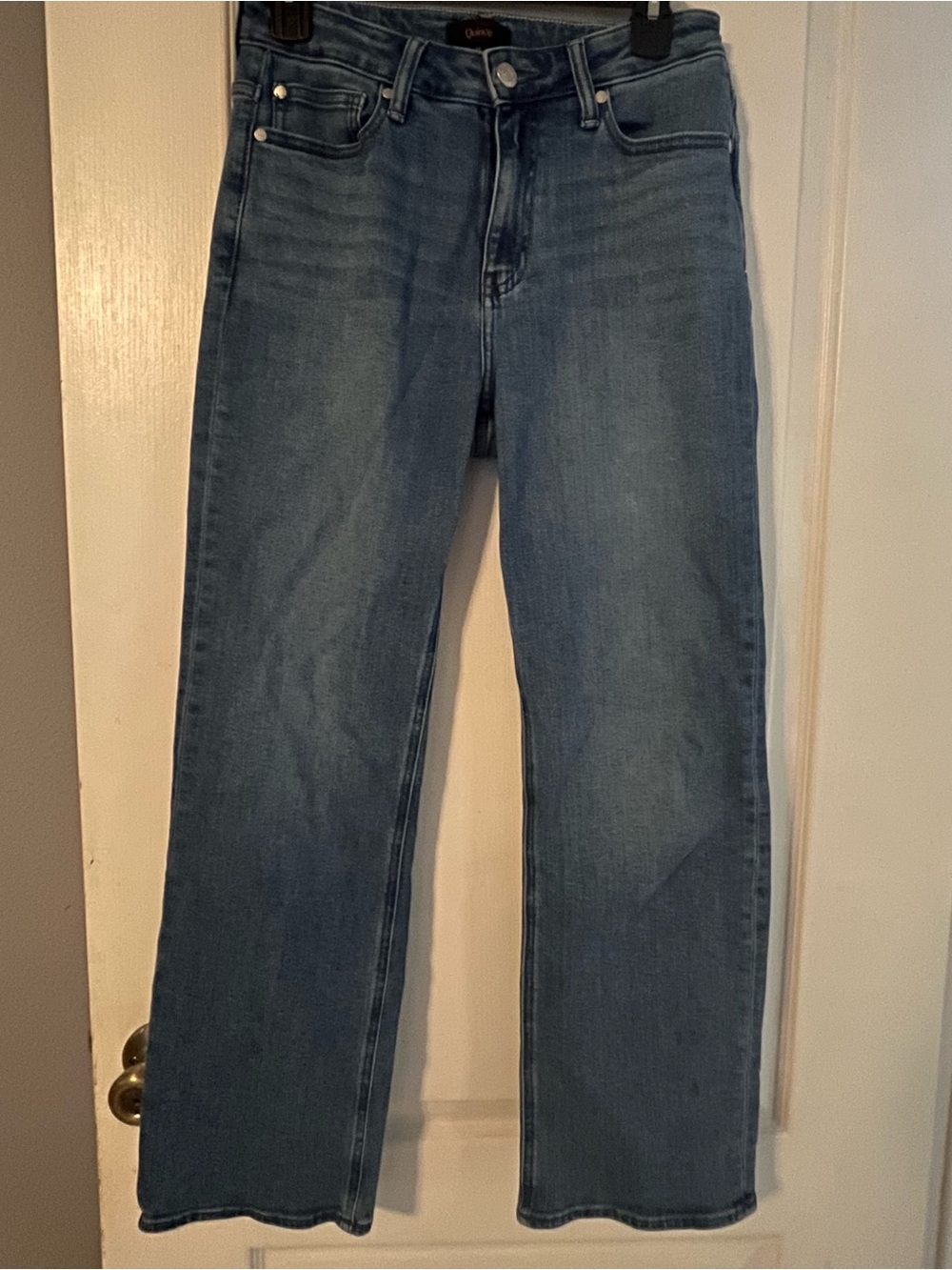 Quince Bella Blue Straight-Leg Women’s Jeans seaside Blue